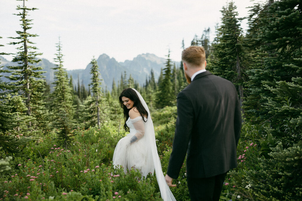 Mt. Rainier National Park Elopement

