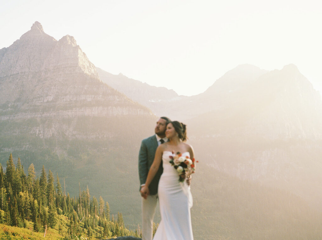 September Going-To-The-Sun-Road elopement in Glacier National Park