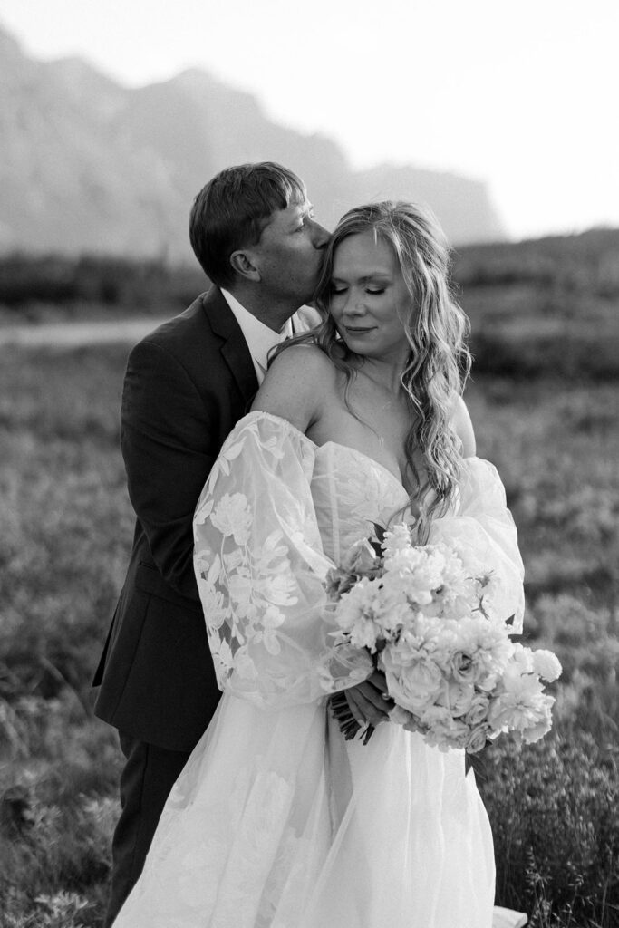 Elopement at Stay Treetops by Glacier National Park