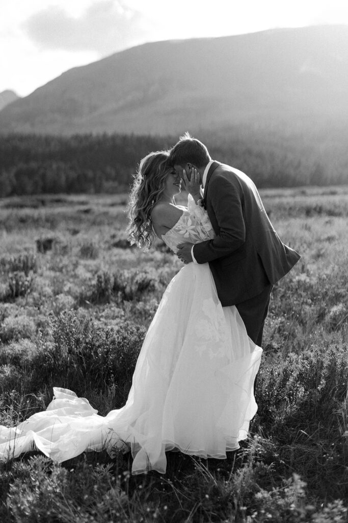 Elopement at Stay Treetops by Glacier National Park