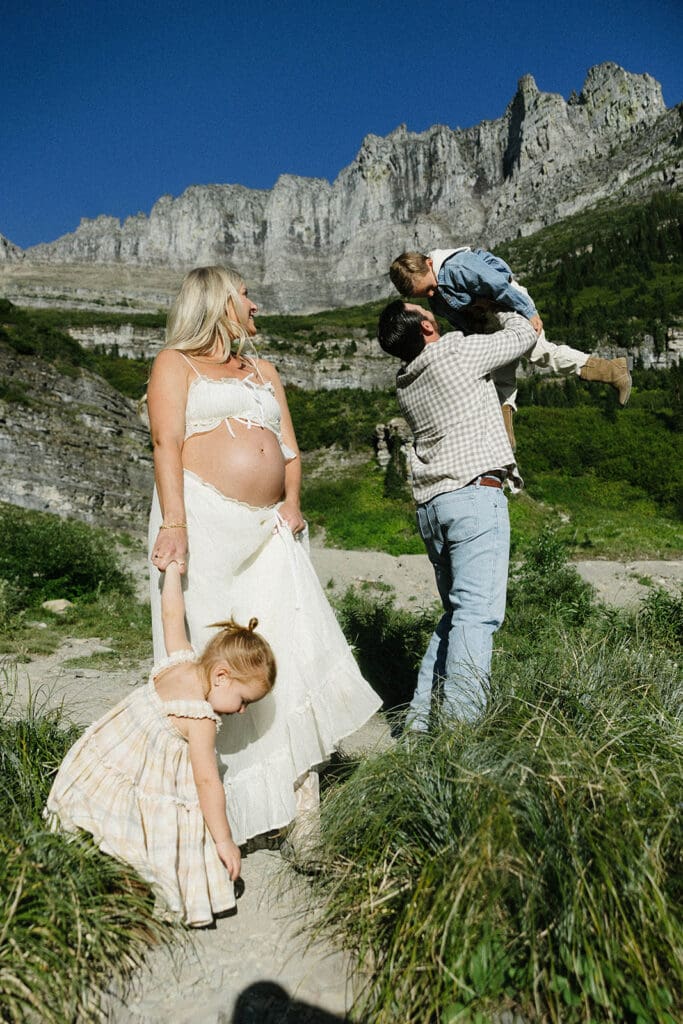 Glacier National Park family photos